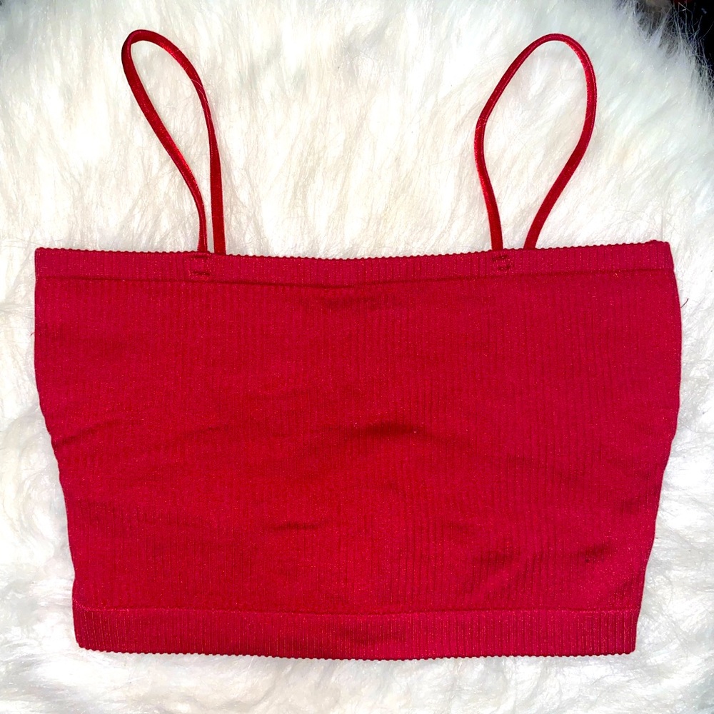 RED URBAN OUTFITTERS TOP